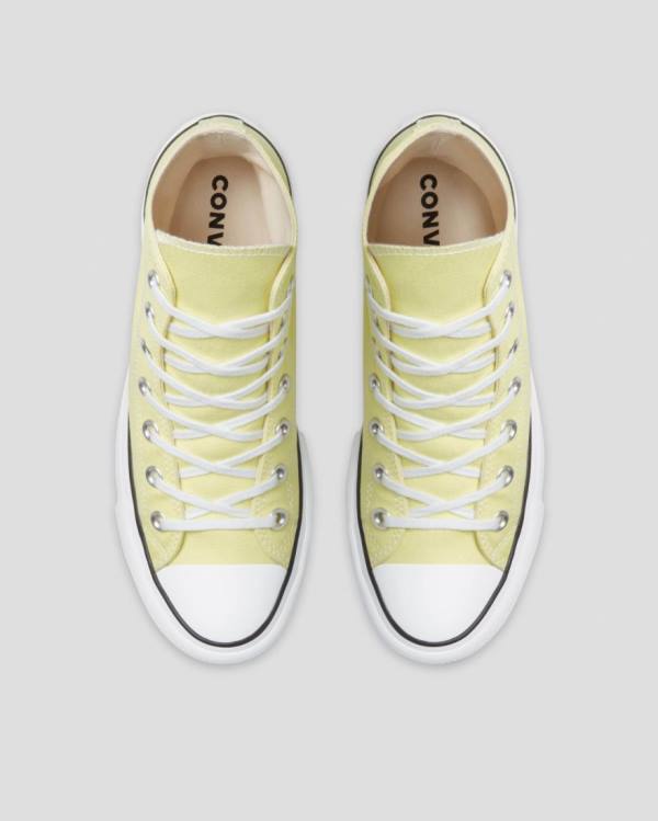 Converse Chuck Taylor All Star Lift Seasonal Colour Höga Sneakers Gula | CV-179AYO