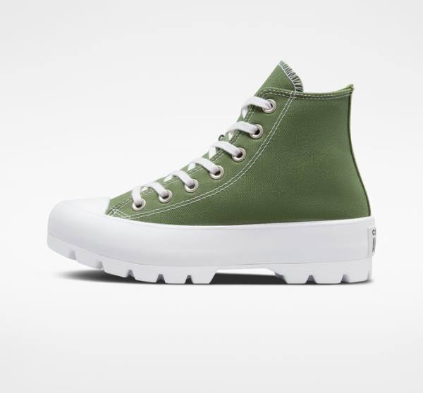 Converse Chuck Taylor All Star Lugged Seasonal Color Höga Sneakers Vita Svarta | CV-265IDN