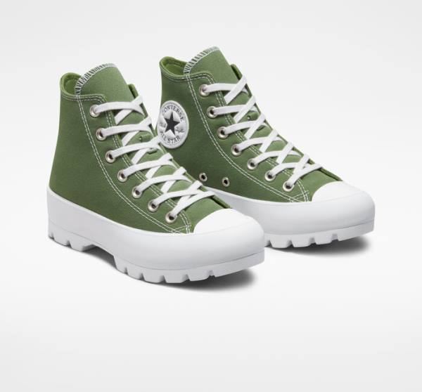 Converse Chuck Taylor All Star Lugged Seasonal Color Höga Sneakers Vita Svarta | CV-265IDN