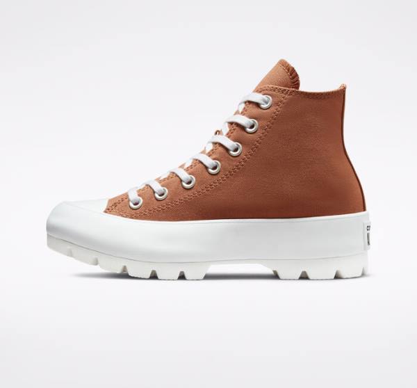 Converse Chuck Taylor All Star Lugged Seasonal Color Höga Sneakers Vita Svarta | CV-825JQO