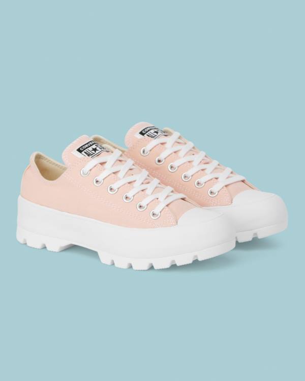 Converse Chuck Taylor All Star Lugged Seasonal Colour Låga Sneakers Rosa | CV-862CYE