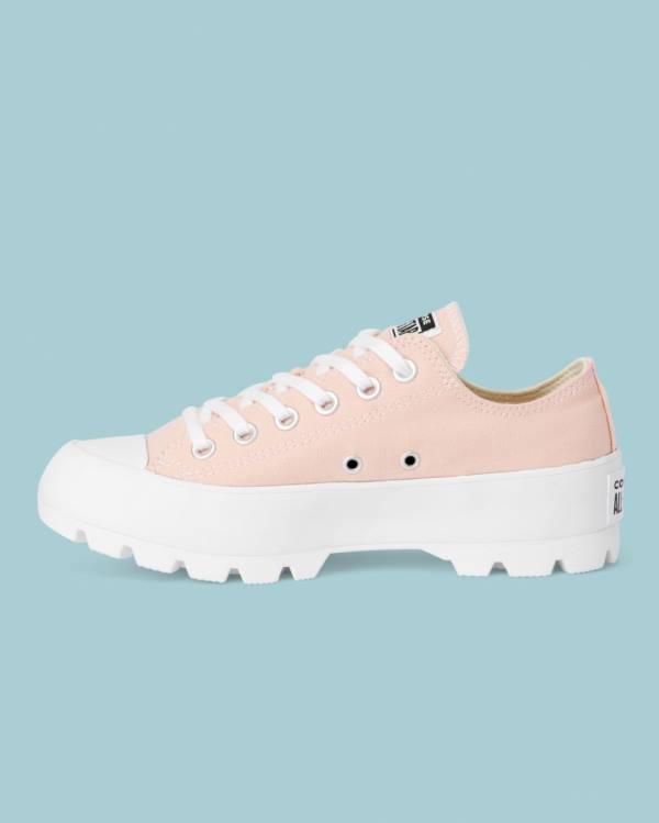 Converse Chuck Taylor All Star Lugged Seasonal Colour Låga Sneakers Rosa | CV-862CYE