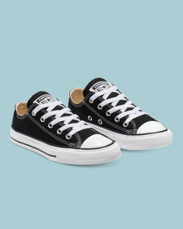 Converse Chuck Taylor All Star Låga Sneakers Svarta | CV-124NBV