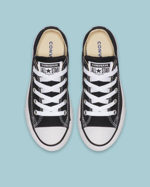 Converse Chuck Taylor All Star Låga Sneakers Svarta | CV-124NBV