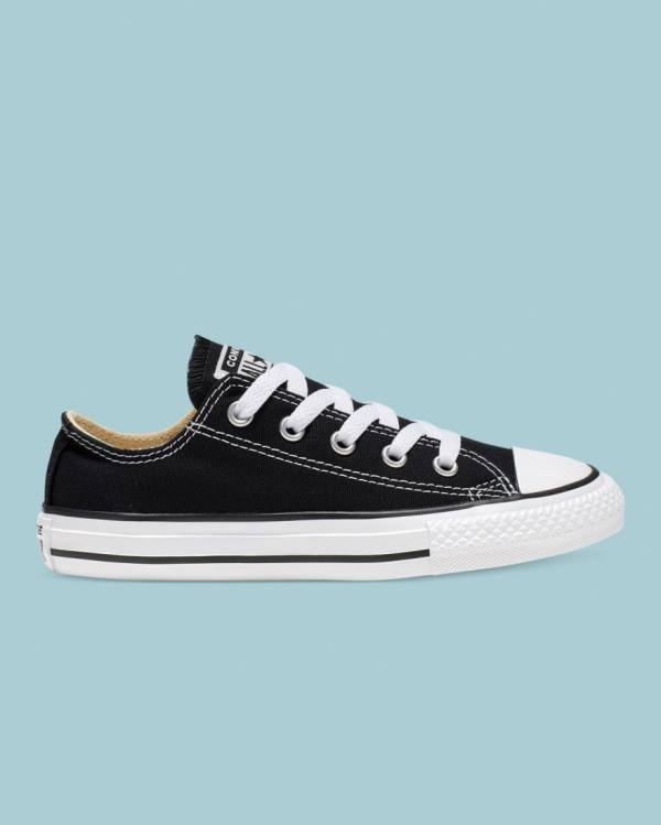 Converse Chuck Taylor All Star Låga Sneakers Svarta | CV-124NBV