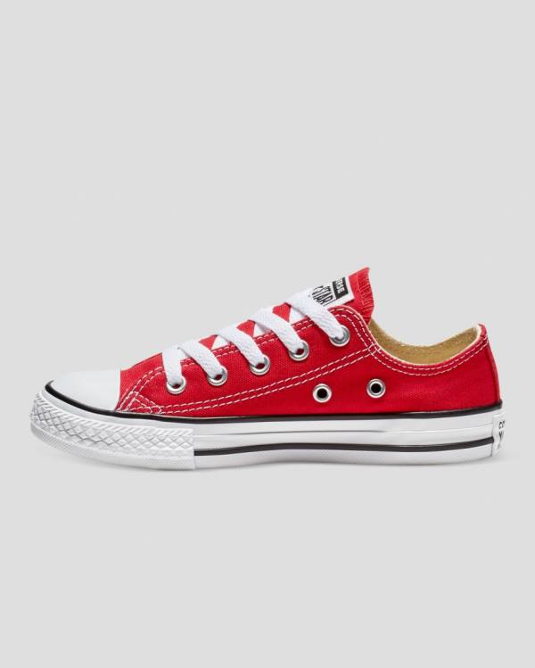 Converse Chuck Taylor All Star Låga Sneakers Röda | CV-375XAC