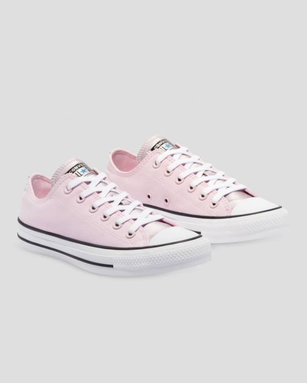 Converse Chuck Taylor All Star Mono Metallic Låga Sneakers Rosa | CV-143HGC