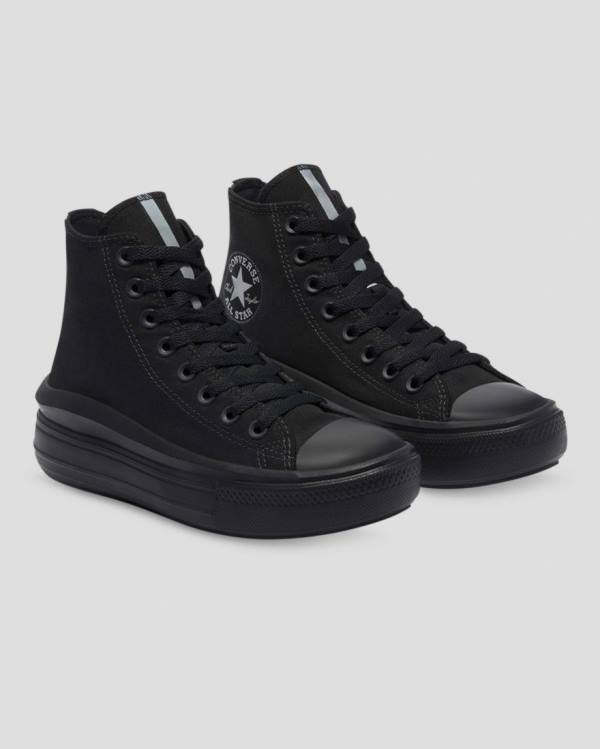 Converse Chuck Taylor All Star Move Festival Platform Höga Sneakers Svarta | CV-176WXB