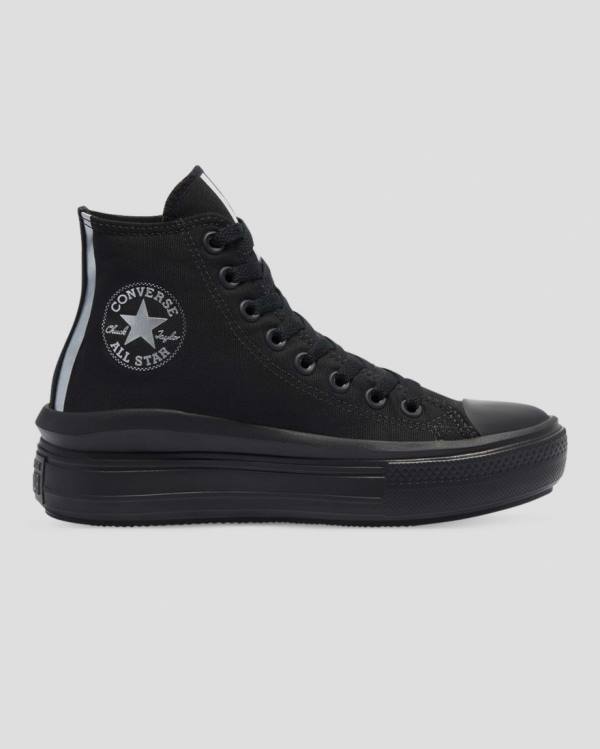 Converse Chuck Taylor All Star Move Festival Platform Höga Sneakers Svarta | CV-176WXB