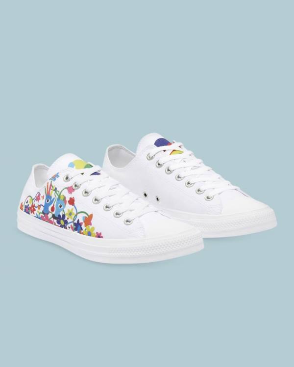 Converse Chuck Taylor All Star Pride Låga Sneakers Vita | CV-175CRO