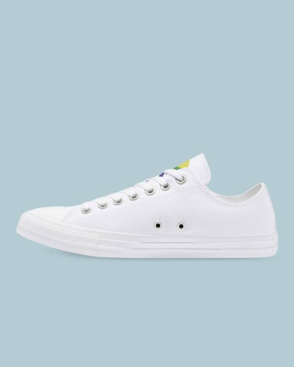 Converse Chuck Taylor All Star Pride Låga Sneakers Vita | CV-175CRO