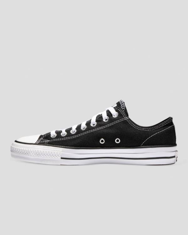 Converse Chuck Taylor All Star Pro Canvas Låga Sneakers Svarta | CV-476MTH