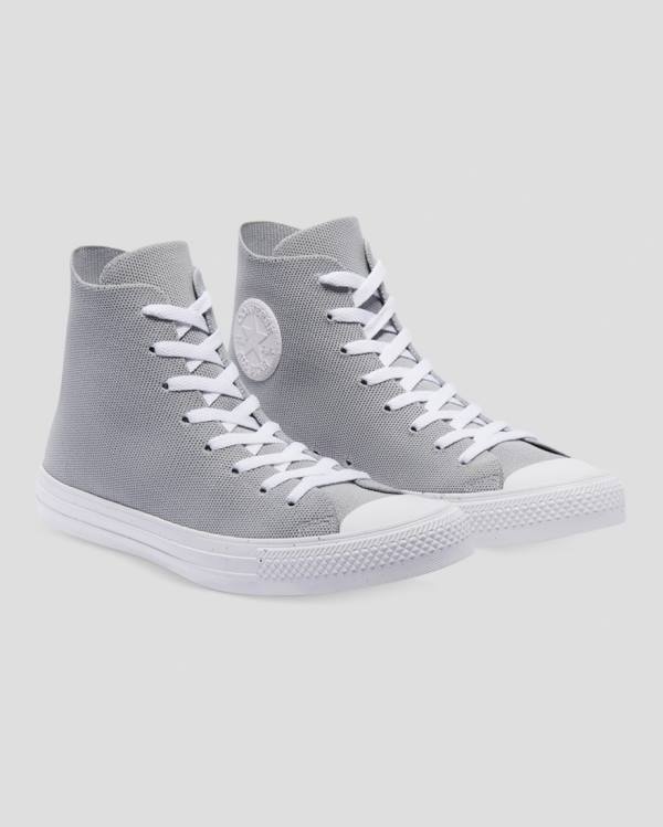 Converse Chuck Taylor All Star Renew Knit Höga Sneakers Grå | CV-852BCP