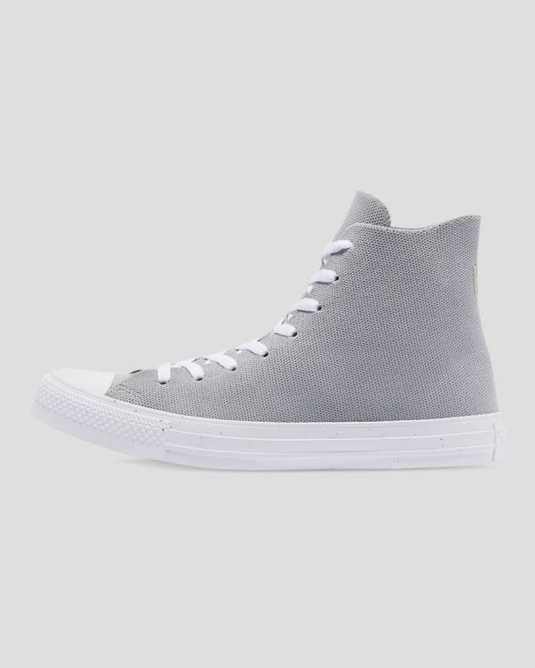 Converse Chuck Taylor All Star Renew Knit Höga Sneakers Grå | CV-852BCP