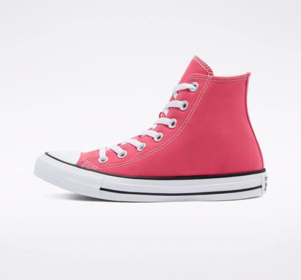 Converse Chuck Taylor All Star Seasonal Color Höga Sneakers Rosa | CV-290HFQ