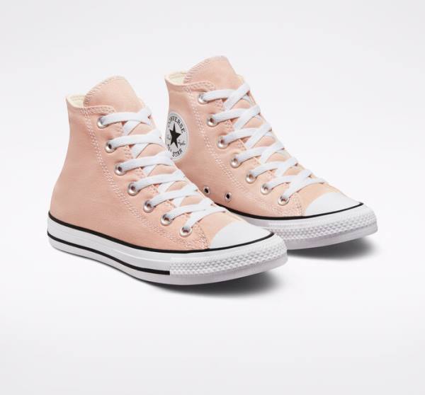 Converse Chuck Taylor All Star Seasonal Color Höga Sneakers Rosa | CV-372WLK