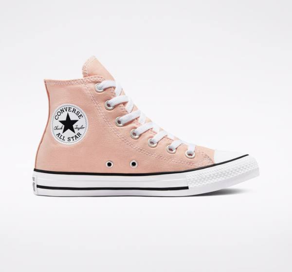 Converse Chuck Taylor All Star Seasonal Color Höga Sneakers Rosa | CV-372WLK