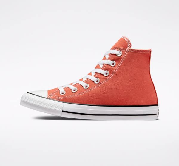 Converse Chuck Taylor All Star Seasonal Color Höga Sneakers Orange | CV-543KCH