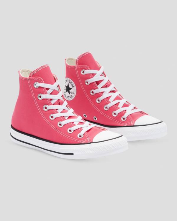 Converse Chuck Taylor All Star Seasonal Colour Höga Sneakers Rosa | CV-725DPG