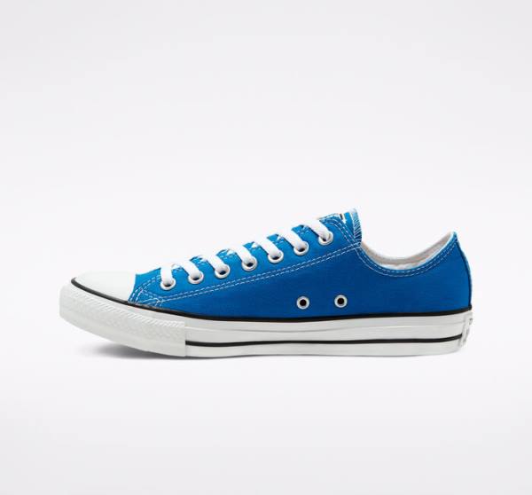 Converse Chuck Taylor All Star Seasonal Color Låga Sneakers Blå | CV-935RTP