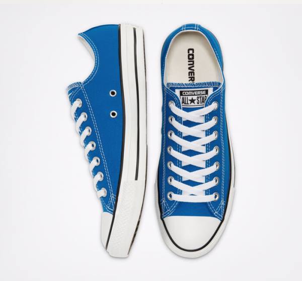 Converse Chuck Taylor All Star Seasonal Color Låga Sneakers Blå | CV-935RTP