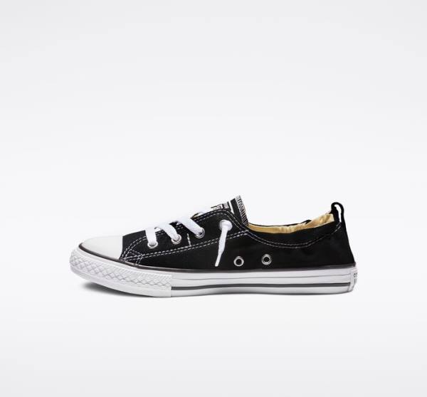 Converse Chuck Taylor All Star Shoreline Slip Låga Sneakers Svarta | CV-128HUB