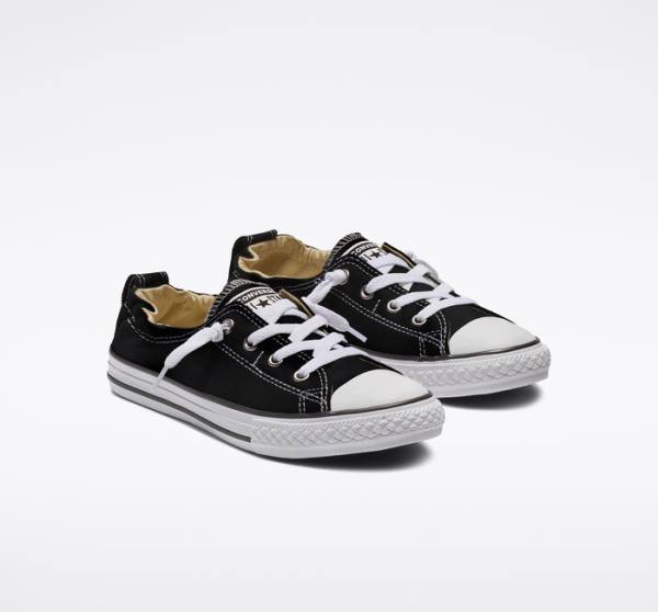 Converse Chuck Taylor All Star Shoreline Slip Låga Sneakers Svarta | CV-128HUB