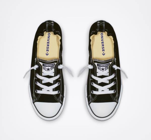 Converse Chuck Taylor All Star Shoreline Slip Låga Sneakers Svarta | CV-128HUB