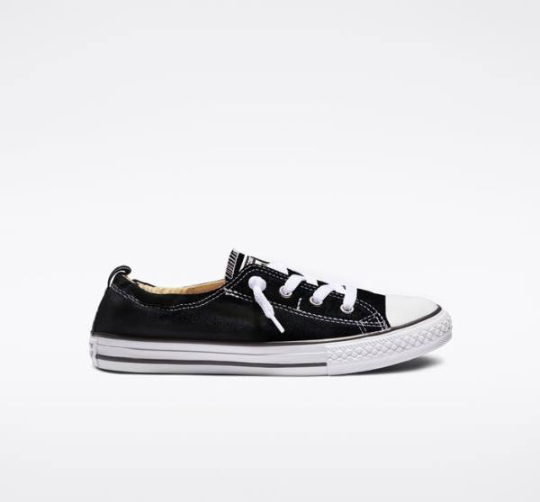 Converse Chuck Taylor All Star Shoreline Slip Låga Sneakers Svarta | CV-128HUB