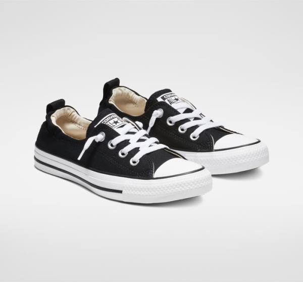 Converse Chuck Taylor All Star Shoreline Slip Låga Sneakers Svarta | CV-710SBV