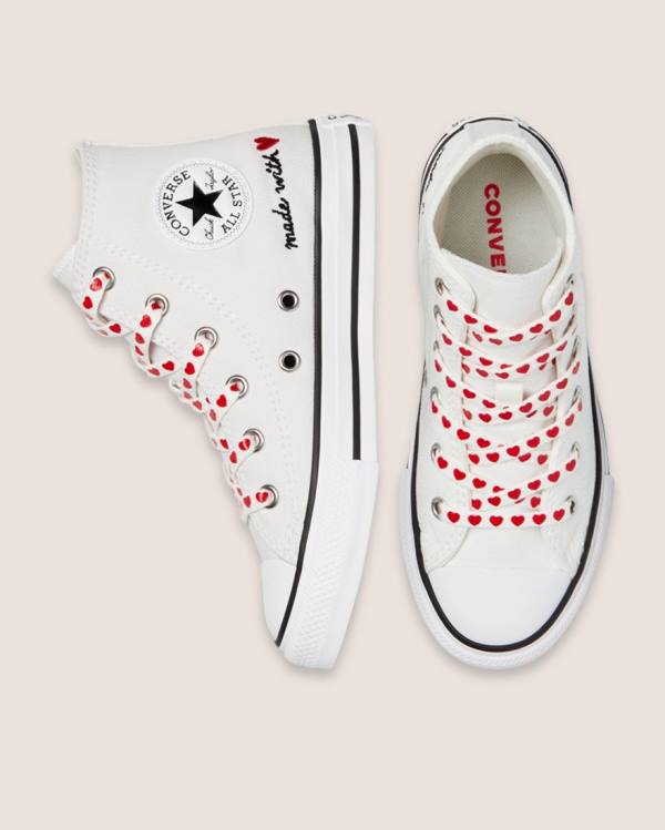 Converse Chuck Taylor All Star Street Love Thread Höga Sneakers Vita | CV-619EMI