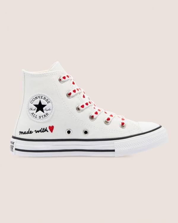 Converse Chuck Taylor All Star Street Love Thread Höga Sneakers Vita | CV-619EMI