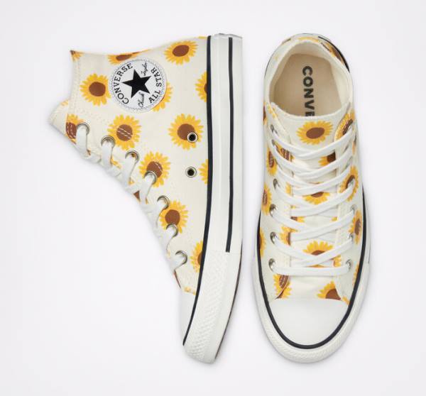 Converse Chuck Taylor All Star Summer Spirit Höga Sneakers Bruna | CV-389UXG