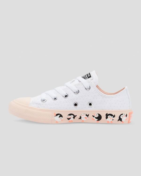 Converse Chuck Taylor All Star Tundra Print Låga Sneakers Vita | CV-187IGB