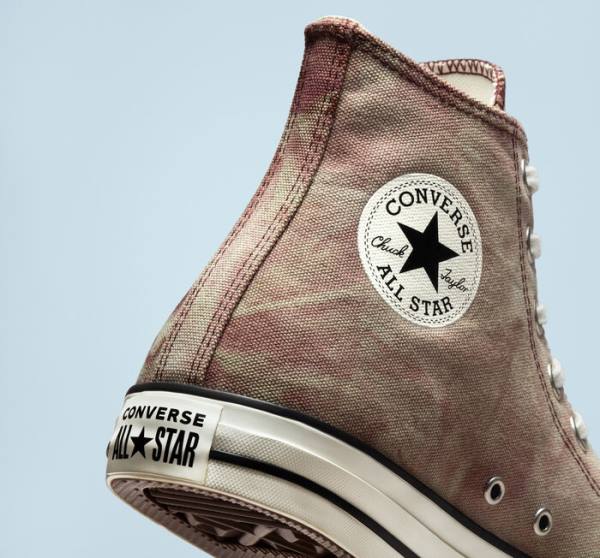 Converse Chuck Taylor All Star Washed Canvas Höga Sneakers Svarta | CV-065FWX