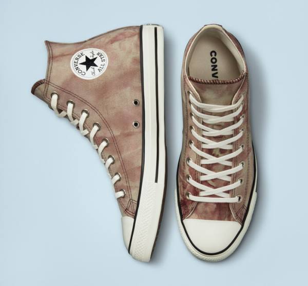 Converse Chuck Taylor All Star Washed Canvas Höga Sneakers Svarta | CV-065FWX