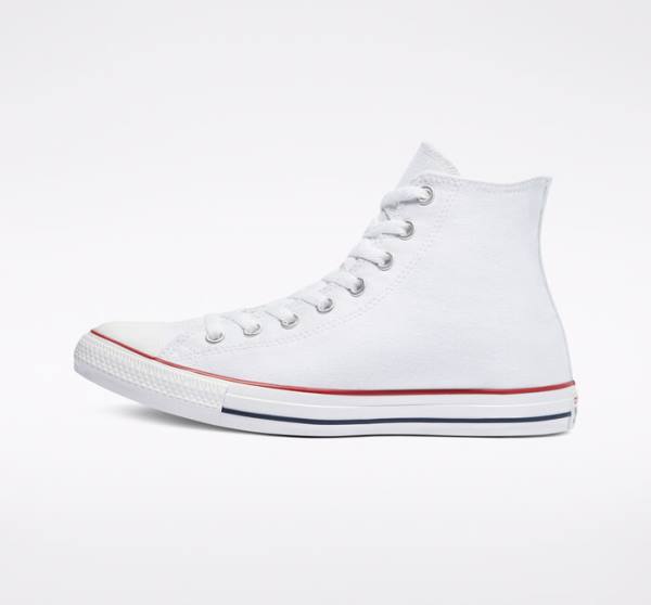 Converse Chuck Taylor All Star White Höga Sneakers Vita | CV-305DLS