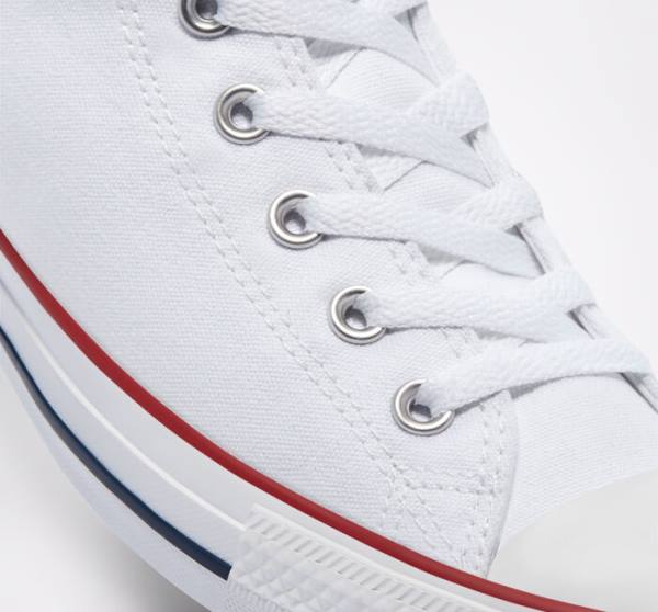 Converse Chuck Taylor All Star White Höga Sneakers Vita | CV-763UEL