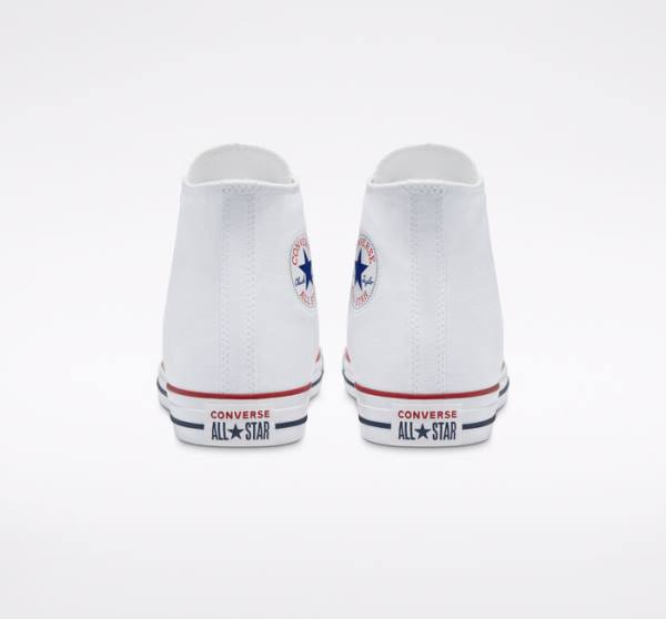 Converse Chuck Taylor All Star White Höga Sneakers Vita | CV-763UEL