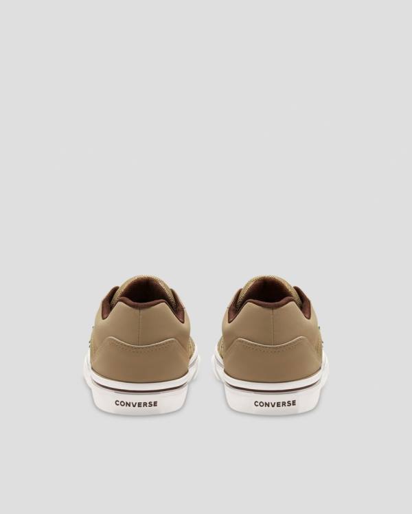 Converse Distrito Låga Sneakers Khaki | CV-916BFE