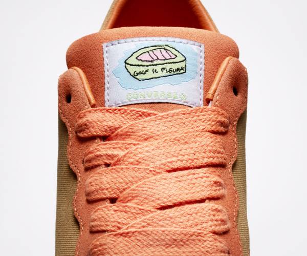 Converse GOLF le FLEUR GLF 2.0 Låga Sneakers Mörkgula Koppar Bruna Vita | CV-749FWV