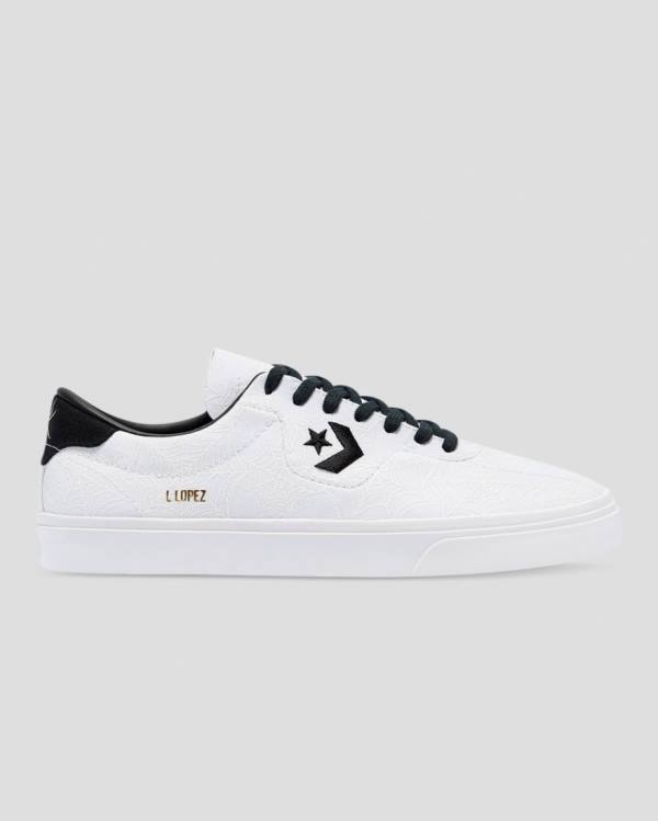 Converse Louie Lopez Pro Roll Up Låga Sneakers Vita | CV-654TUF