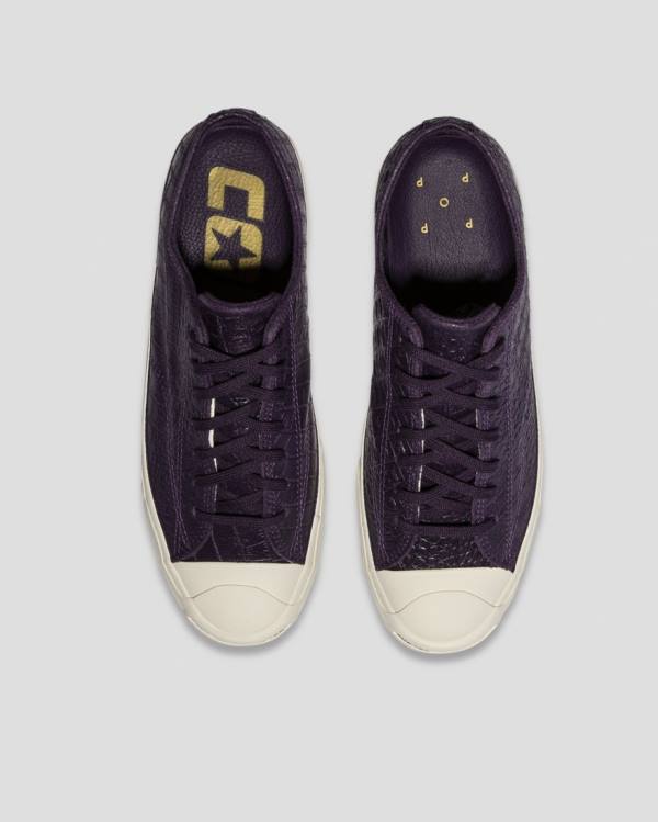 Converse Pop Trading Co Jack Purcell Pro Låga Sneakers Lila Svarta | CV-703JTC