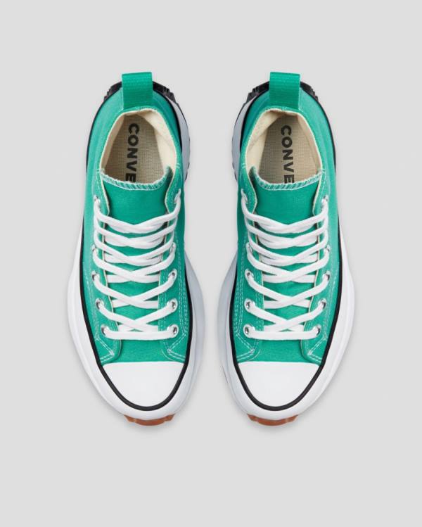 Converse Run Star Hike Seasonal Colour Höga Sneakers Gröna | CV-890REW