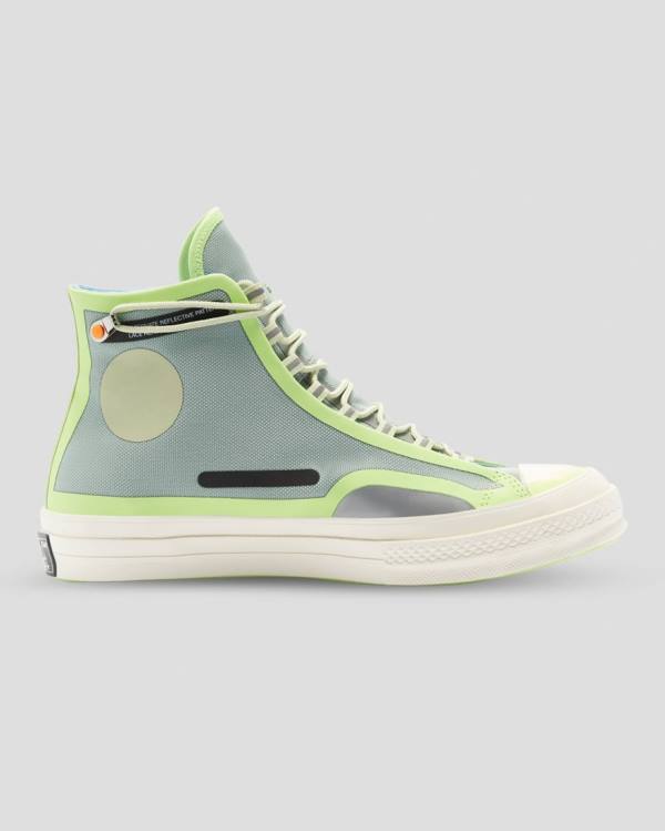 Converse Seam Tape Chuck 70 Höga Sneakers Gröna | CV-123YZB