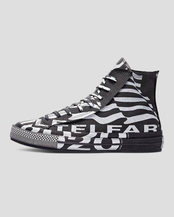 Converse Telfar Chuck 70 Höga Sneakers Svarta | CV-632YRD