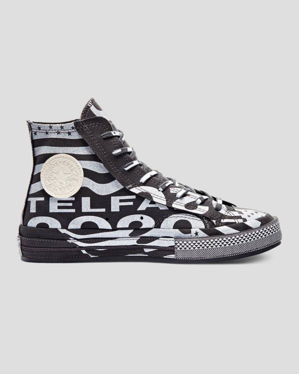 Converse Telfar Chuck 70 Höga Sneakers Svarta | CV-632YRD